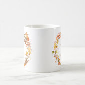 コーヒーと魔法秋の感謝祭の親ギフト コーヒーマグカップ (中央)