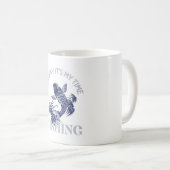 コーヒーと魚釣りに夢中 – Perfect Mug for Angle コーヒーマグカップ (正面右)