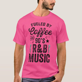 コーヒーと2000年代のRb音楽によって煽らラップのれる Tシャツ