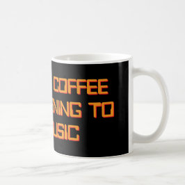 コーヒーと80s聞音楽を飲む コーヒーマグカップ