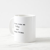 コーヒーとAmazon Prime Mug コーヒーマグカップ (正面左)