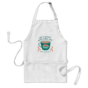 コーヒーとFRIENDSで生活が良い™ スタンダードエプロン