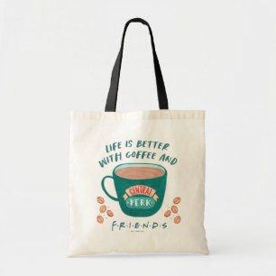 コーヒーとFRIENDSで生活が良い™ トートバッグ