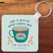 コーヒーとFRIENDS™があるから人生はもっと素敵 キーホルダー (裏面)