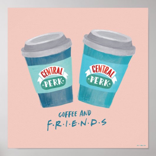 コーヒーとFRIENDS™ ポスター (正面)