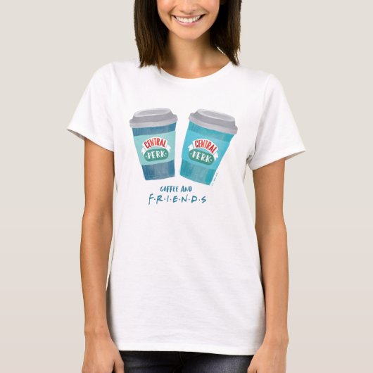コーヒーとFRIENDS™ Tシャツ (正面)