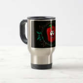 **「コーヒーなしでは大人になれない」タンブラー トラベルマグ (正面左)