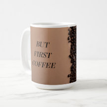 コーヒーなしでは始まらない – おもしろコーヒー愛好家マグカップデザイン