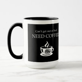 コーヒーなしでは生きていけない 珍しいコーヒーマグ マグカップ