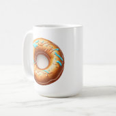 コーヒーなしで何をするか分からない コーヒーマグカップ (正面左)