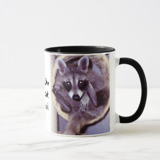 コーヒーなしで生きているCoon'nt! マグカップ