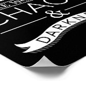 コーヒーなしで ポスター (角)