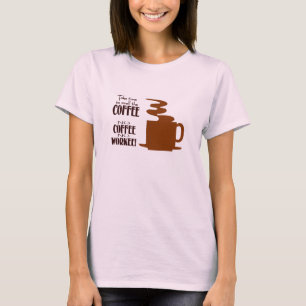 コーヒーなしウォーキー Tシャツ