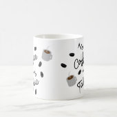 コーヒーなし、会話なし コーヒーマグカップ (中央)
