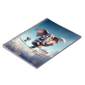 コーヒーなら何でもできるお洒落 ノートブック (左側)