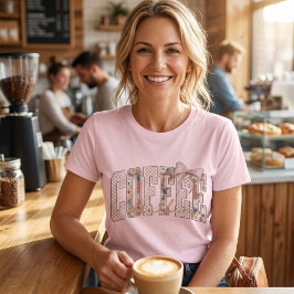 コーヒーにぴったりの天気。コーヒー好き。 Tシャツ