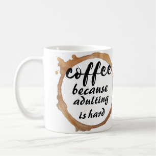 コーヒーによる姦淫は懸命 コーヒーマグカップ