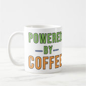 コーヒーにエネルギーをもらって コーヒーマグカップ (左)