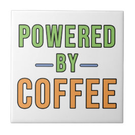 コーヒーにエネルギーをもらって タイル
