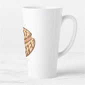 コーヒーにパワーを求めて カフェラテマグ (右)
