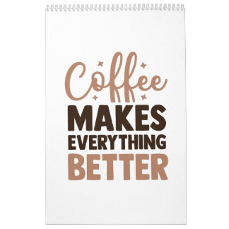 コーヒーに加わる カレンダー