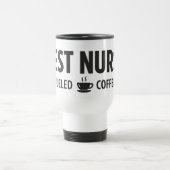 コーヒーに支えられたベストナース トラベルマグ (中央)