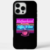 コーヒーに支えられた母性 | 楽しい母の日 Case-Mate iPhoneケース (裏面)