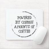 コーヒーに支えられて マウスパッド (マウス)