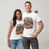 コーヒーに支えられDeadlineを超える大きな夢 Tシャツ (ユニセックス)