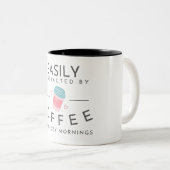 コーヒーに気を取られがち? ツートーンマグカップ (正面右)