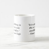 コーヒーに浸るゴッホ コーヒーマグカップ (中央)