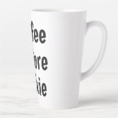 コーヒーのあとに会話を カフェラテマグ (右)