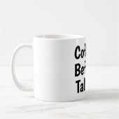 コーヒーのあとに会話を コーヒーマグカップ (左)