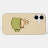 コーヒーのうさぎ Case-Mate iPhoneケース (裏面 (横))