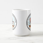 コーヒーのおしゃべり & 嘘タグ・マグ コーヒーマグカップ (中央)