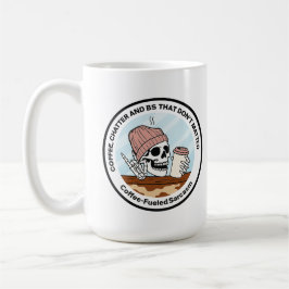 コーヒーのおしゃべり & 嘘タグ・マグ コーヒーマグカップ