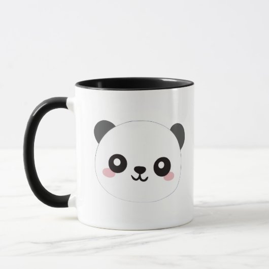 コーヒーのかわいい動物マグ | マグカップ (左)