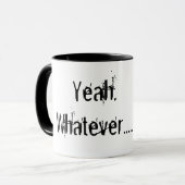 コーヒーのためのどんなバニー、ええ マグカップ (正面左)