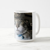 コーヒーのためのスパンコール! コーヒーマグカップ (正面右)