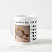 コーヒーのための祖父の時間 コーヒーマグカップ (正面左)