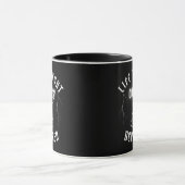 コーヒーのない生活?抑える マグカップ (中央)