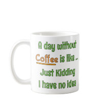 コーヒーのない１日 - Tシャツ