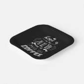 コーヒーのような匂いがする ペーパープレート (傾斜あり)