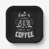 コーヒーのような匂いがする ペーパープレート (正面)