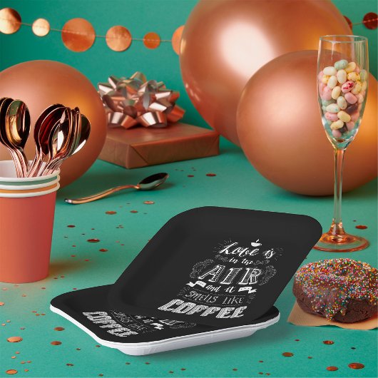 コーヒーのような匂いがする ペーパープレート