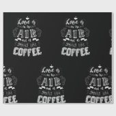 コーヒーのような匂いがする ラッピングペーパー (フラット)