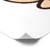 コーヒーのように甘くパーソナライズする ポスター (角)