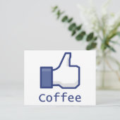 コーヒーのように ポストカード (スタンド正面)