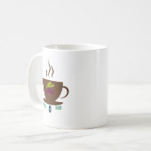 コーヒーのように – 暖かく、豊かで、忘れられない コーヒーマグカップ (正面左)