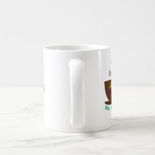 コーヒーのように – 暖かく、豊かで、忘れられない コーヒーマグカップ (ハンドル)